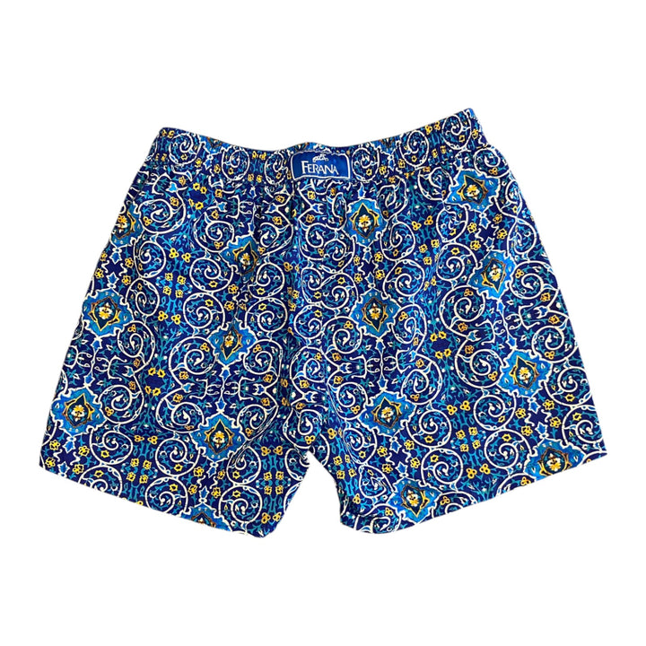 Badeshorts 123 Blå