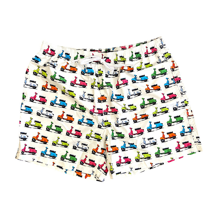VESPE WHITE BADESHORTS