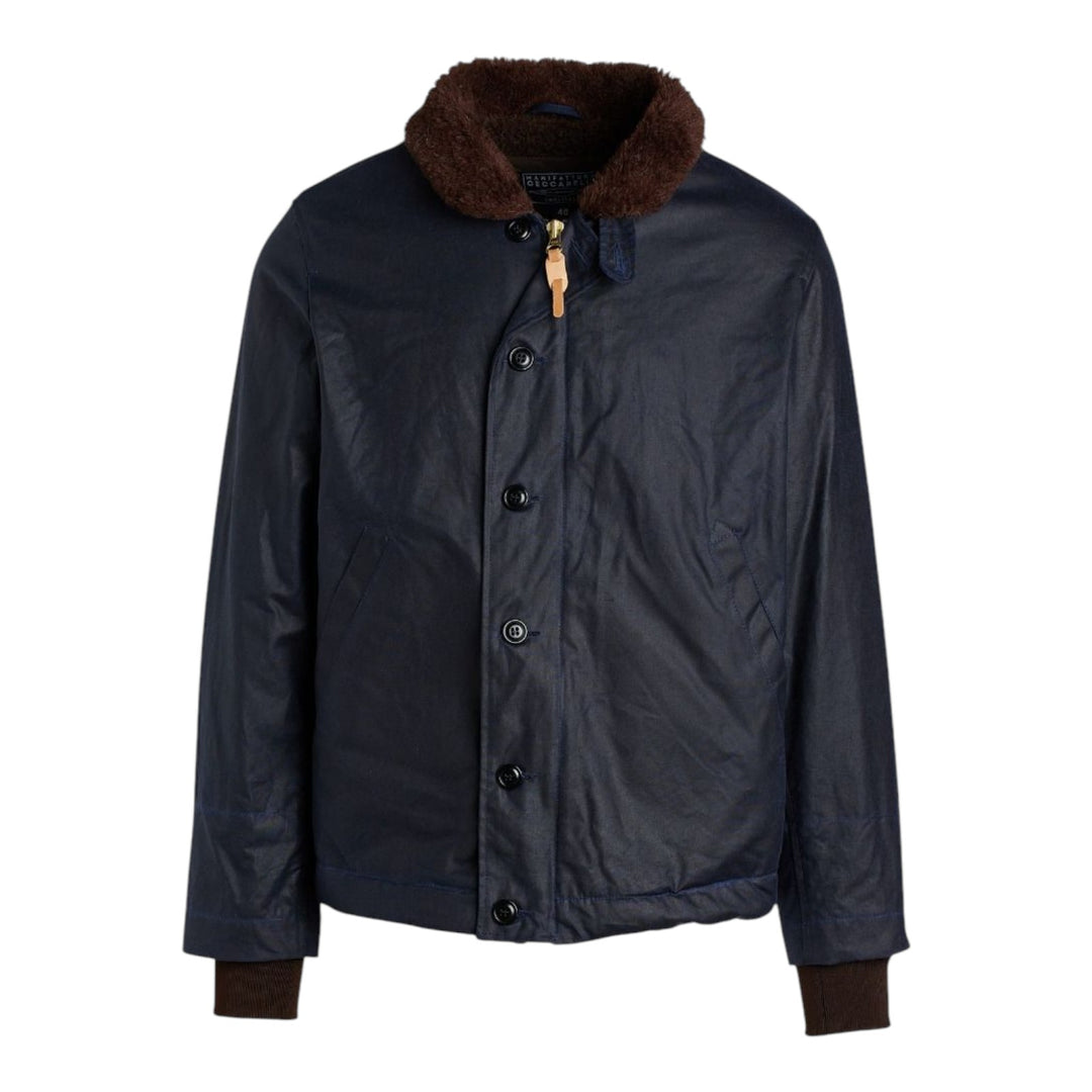 DECK JACKET MARINEBLÅ