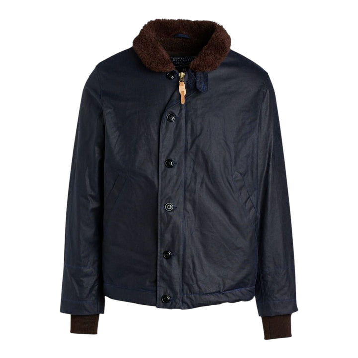 DECK JACKET MARINEBLÅ
