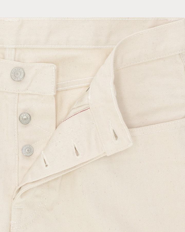 965 John Japan Denim Selvedge 5-lommer Regular Fit Ecrù - L33''