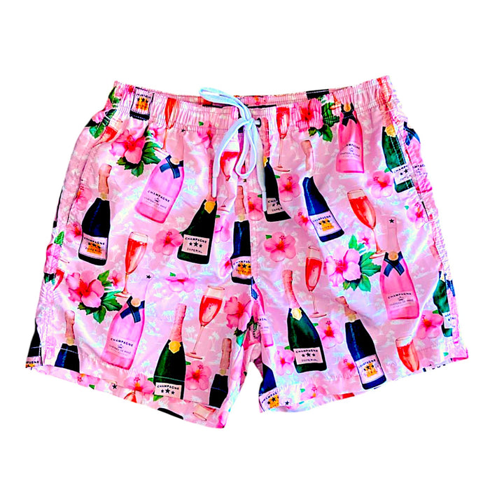 BADESHORT CHAMPAGNE PINK