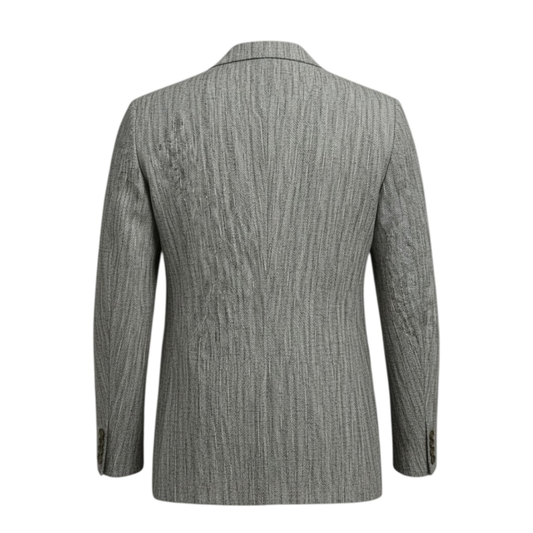 Blazer Special Print i brun bomuld