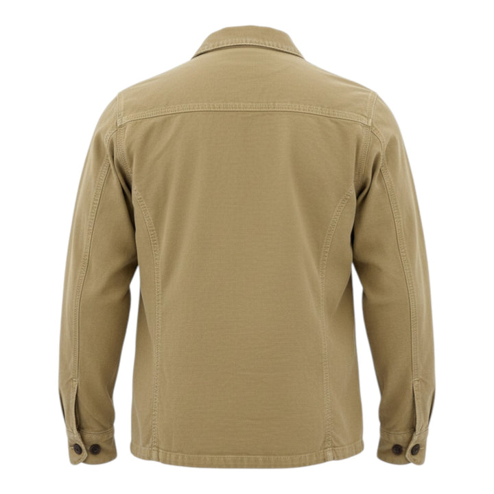 Acadia Overshirt Langærmet Hørblanding Mokka