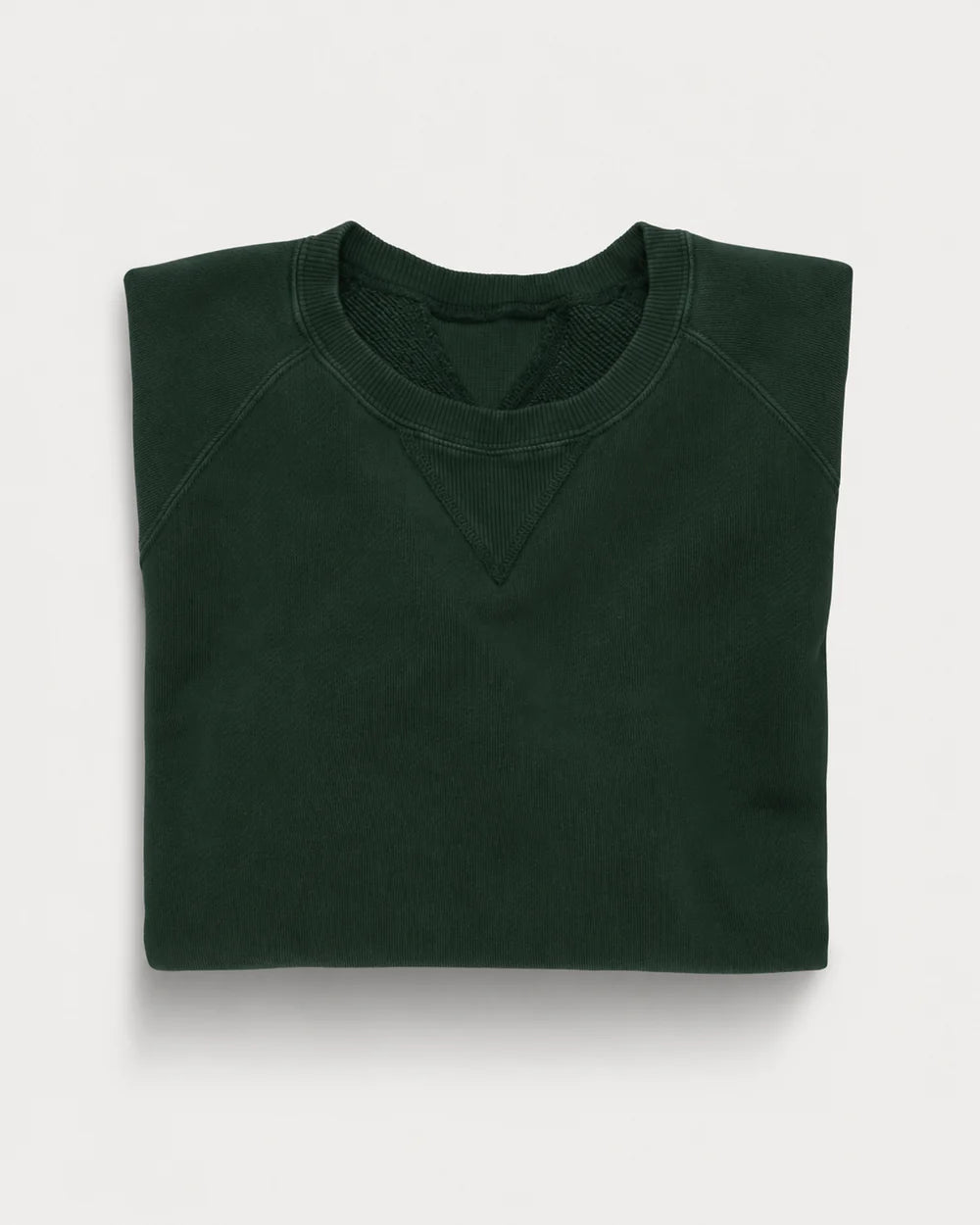 HARVARD CREWNECK SWEATSHIRT I KRAFTIG JERSEY MED RAGLAN-SNIT BOTTLE