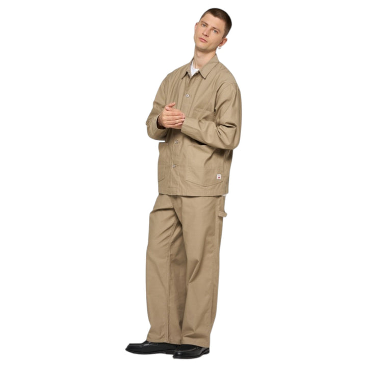 Coverall Japan Military Cloth Back Satin Bomuld Beige