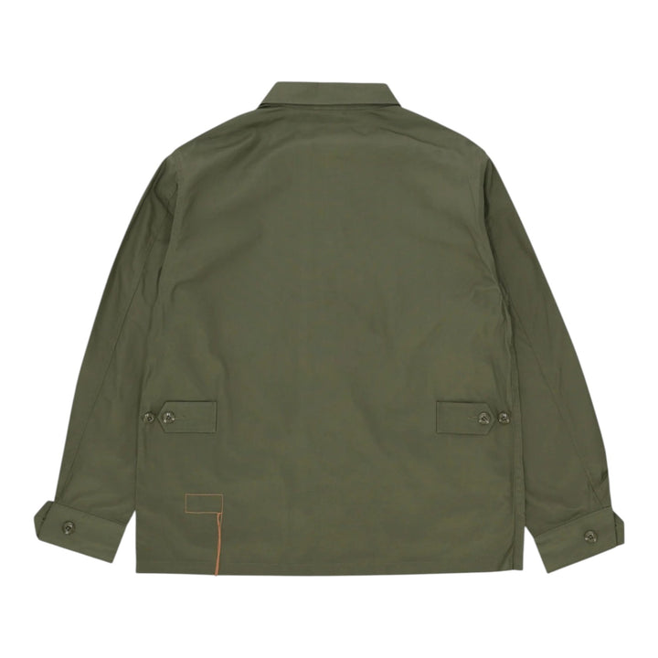 Elias Jungle Jacket i bomuld Green