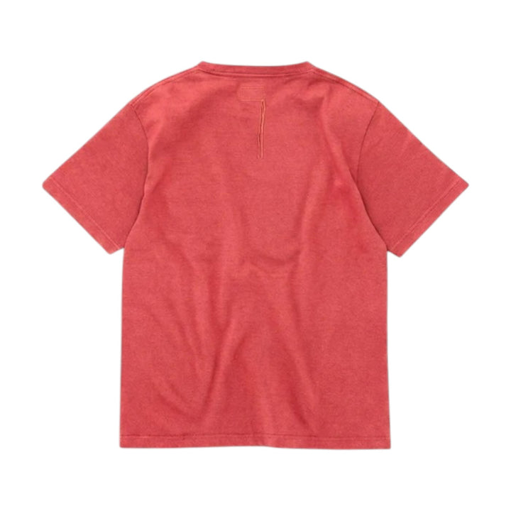 Tubejp T-shirt med brystlomme i bomuld Lobster Corallo