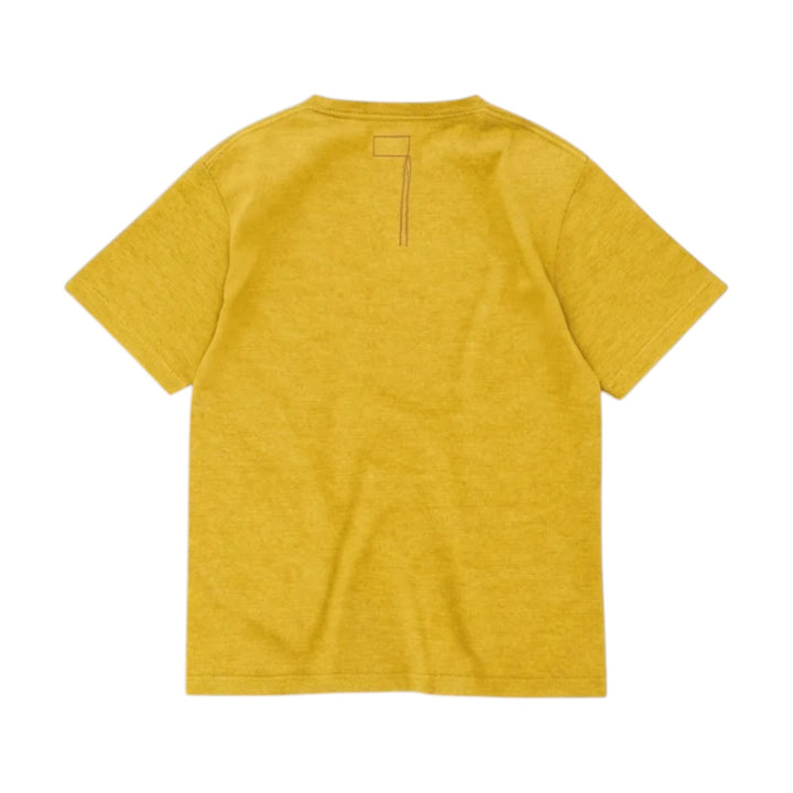 Teepocket  T-Shirt med brystlomme i bomuld Mustard Gul