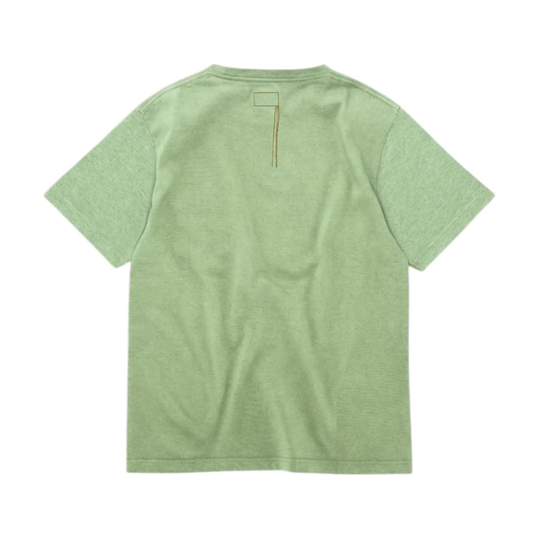 Tubejp T-shirt med brystlomme i bomuld Lobster Sage Grøn