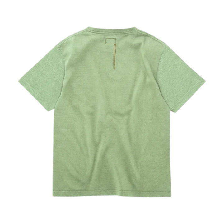 Tubejp T-shirt med brystlomme i bomuld Lobster Sage Grøn