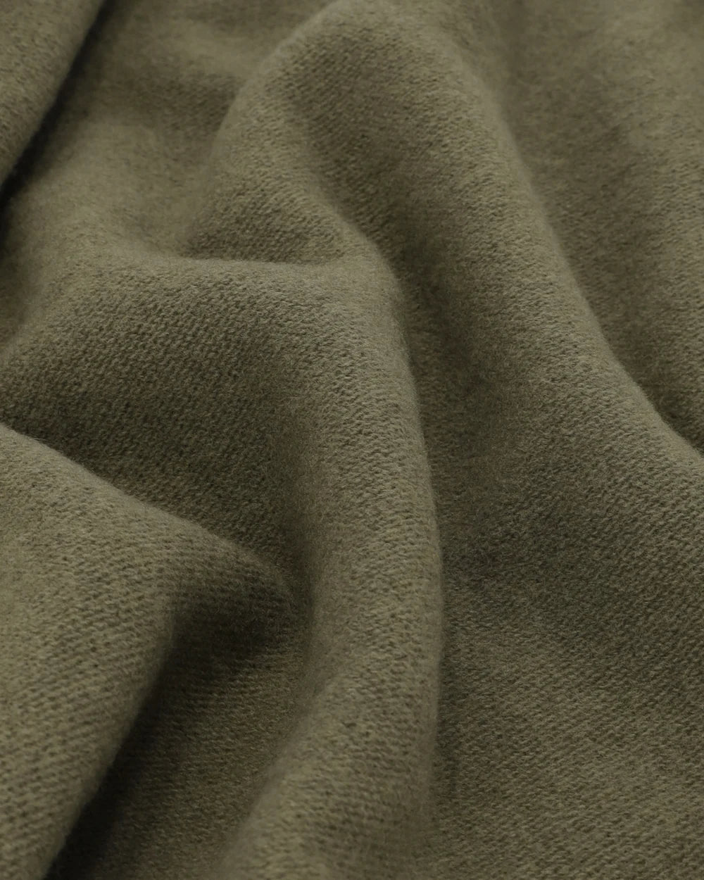 HARVARD RUNDHALSET ULD-SWEATER MED RAGLANÆRMER ARMY GREEN