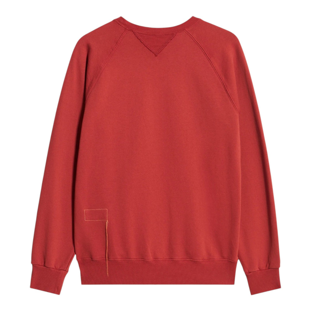 Harvard Crewneck Sweatshirt i børstet jersey med raglan-snit Lobster