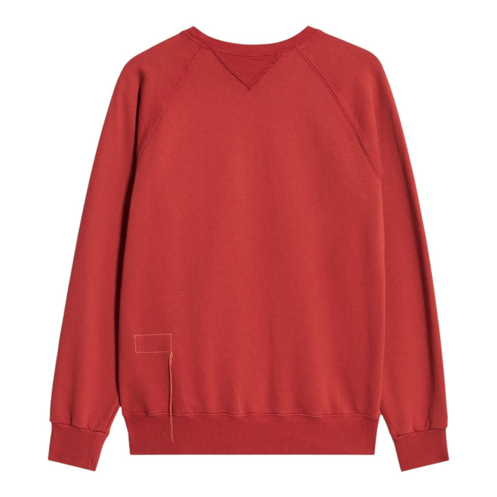 Harvard Crewneck Sweatshirt i børstet jersey med raglan-snit Lobster