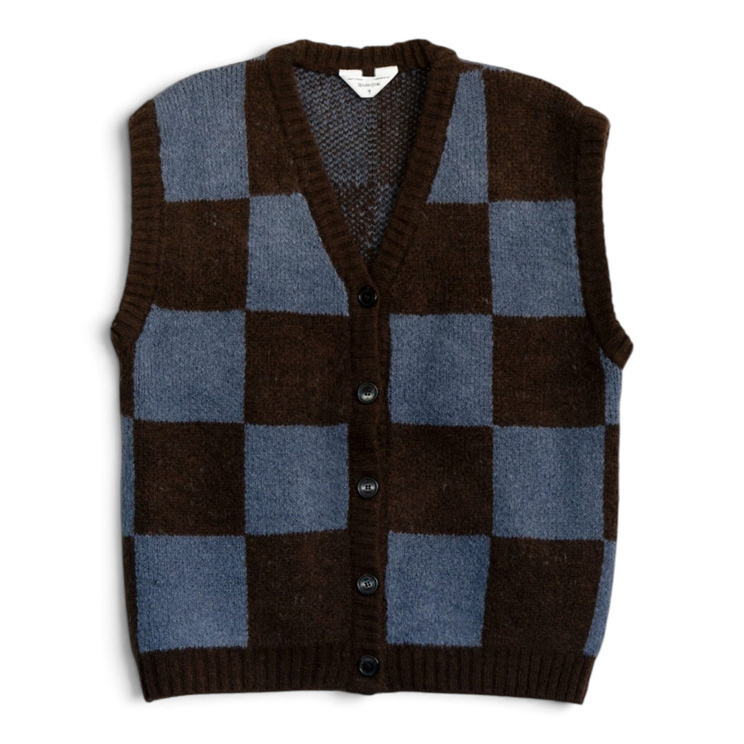 Vest Kent Quadri Brun