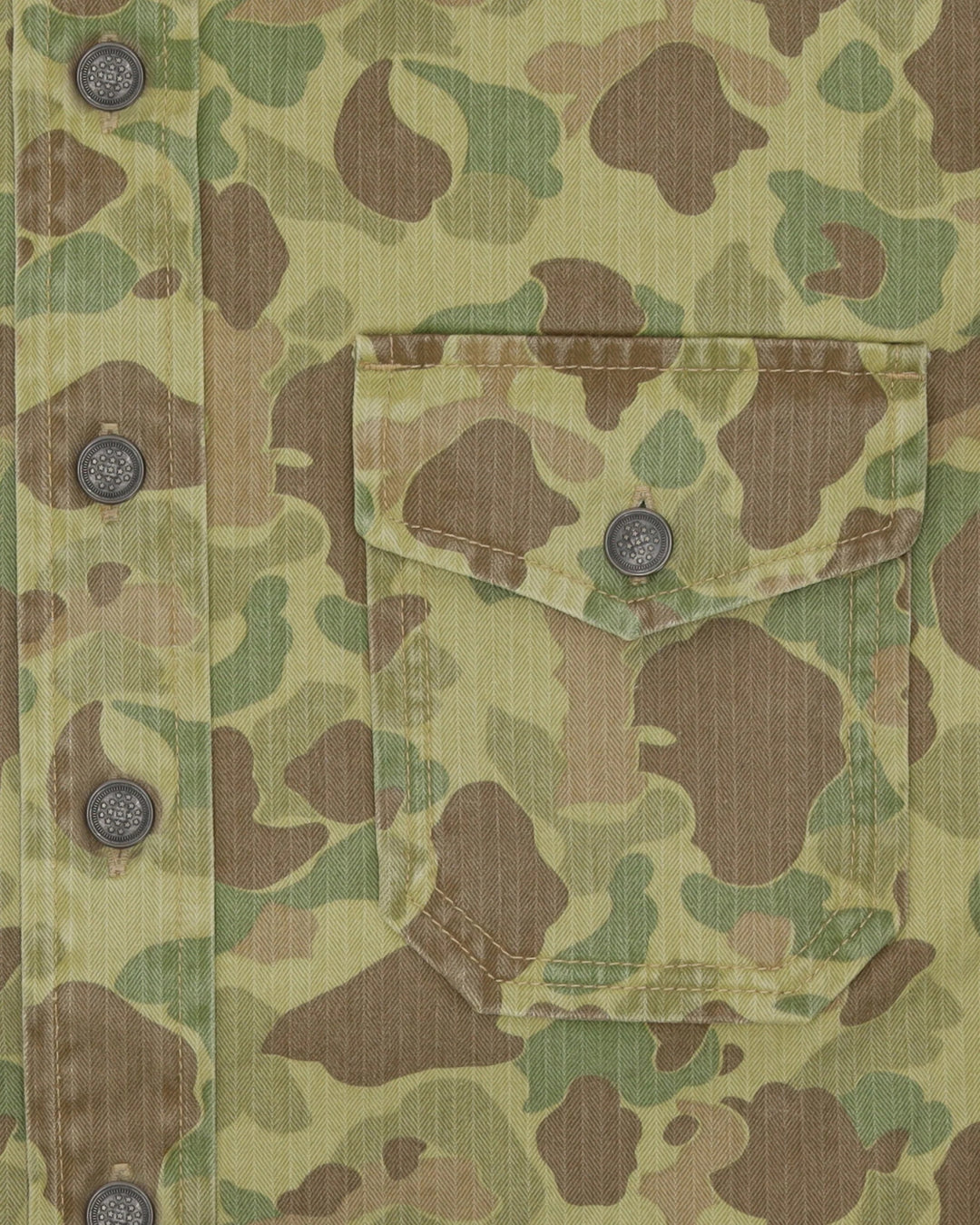 Kenny Overshirt Camouflage i bomuld