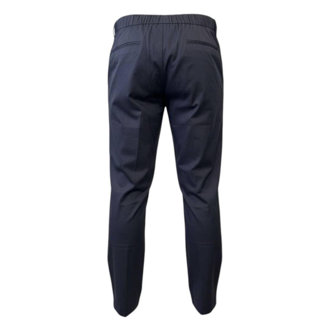 Ultralight bukser med elastik og læg Night Blue