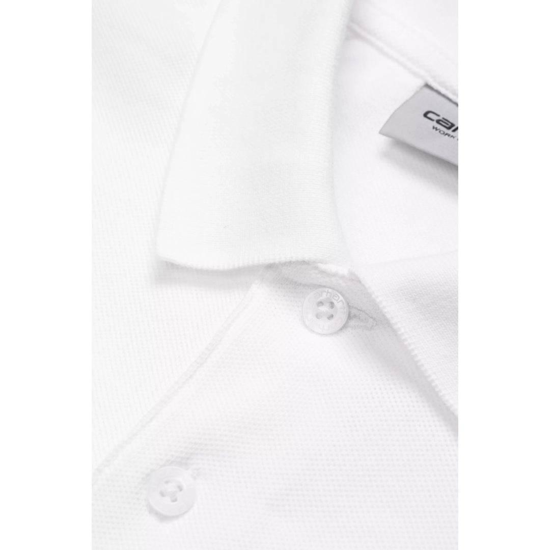 S/S Chase Pique Polo Hvid / Guld
