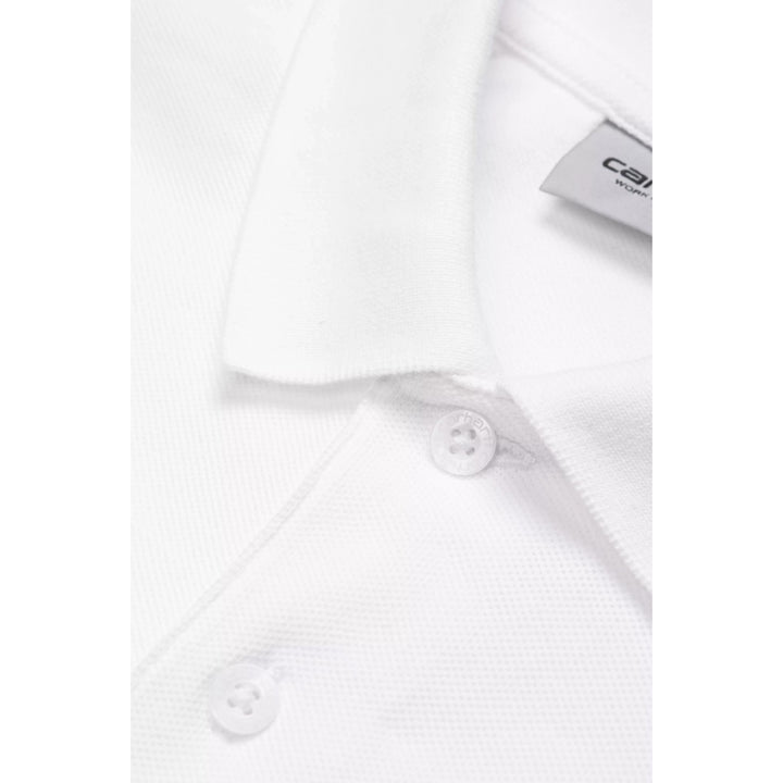 S/S Chase Pique Polo Hvid / Guld
