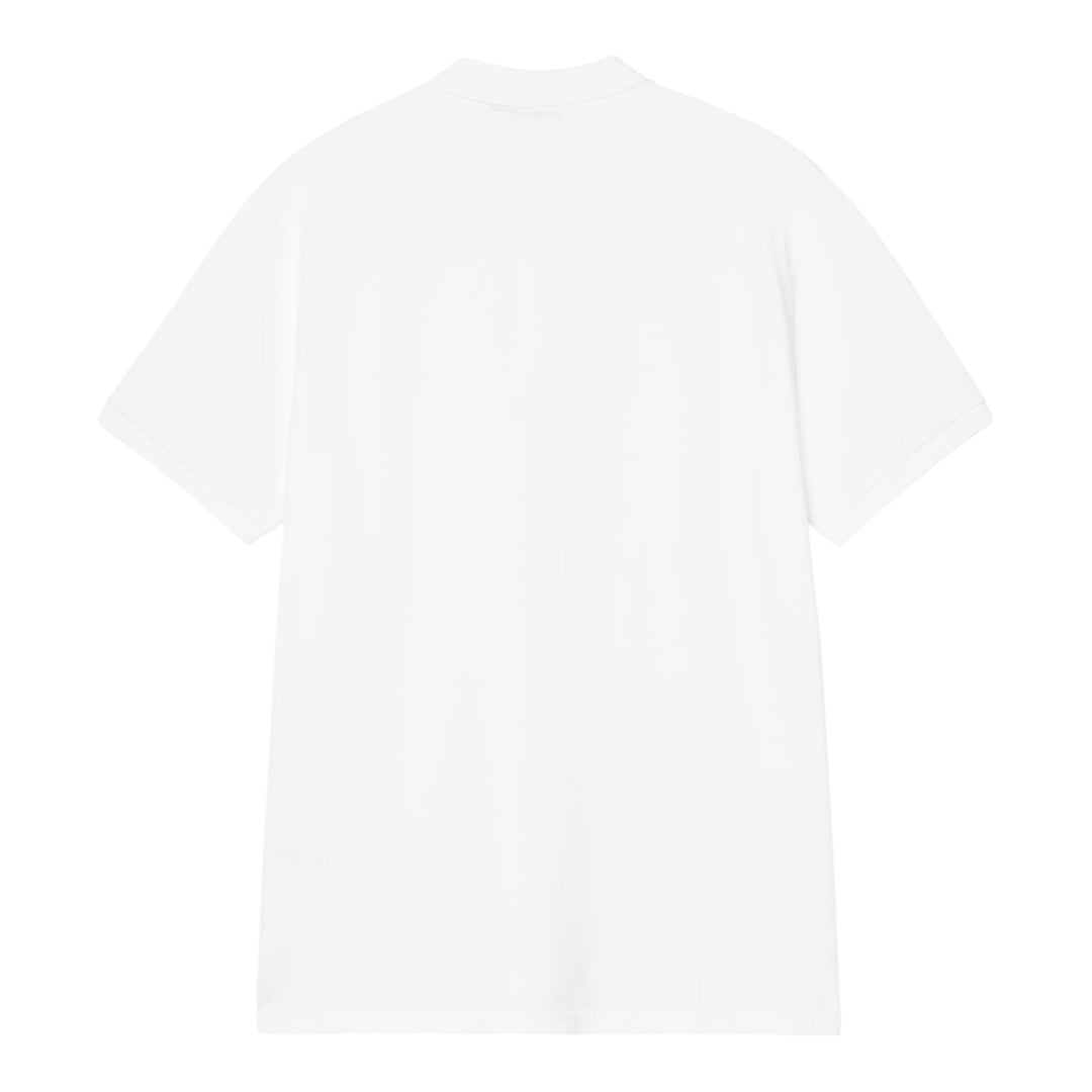 S/S Chase Pique Polo Hvid / Guld