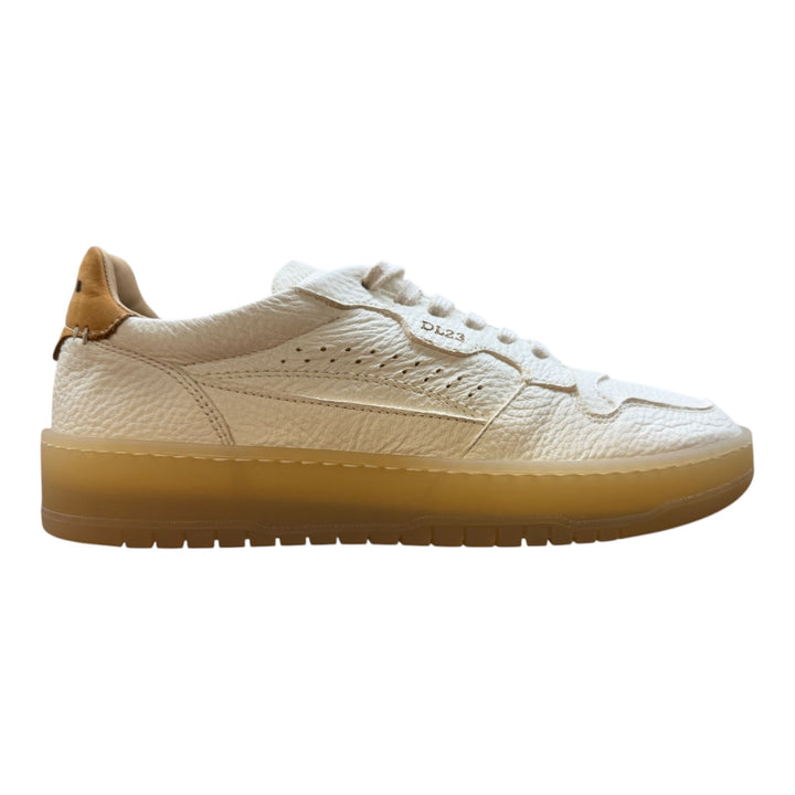 Sneakers Jannik i ægte hjorteskind i Smør-Læder
