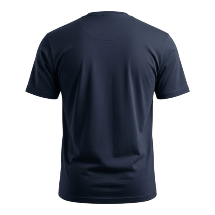 T-Shirt Rund Hals Jersey Comfort Mørkeblå