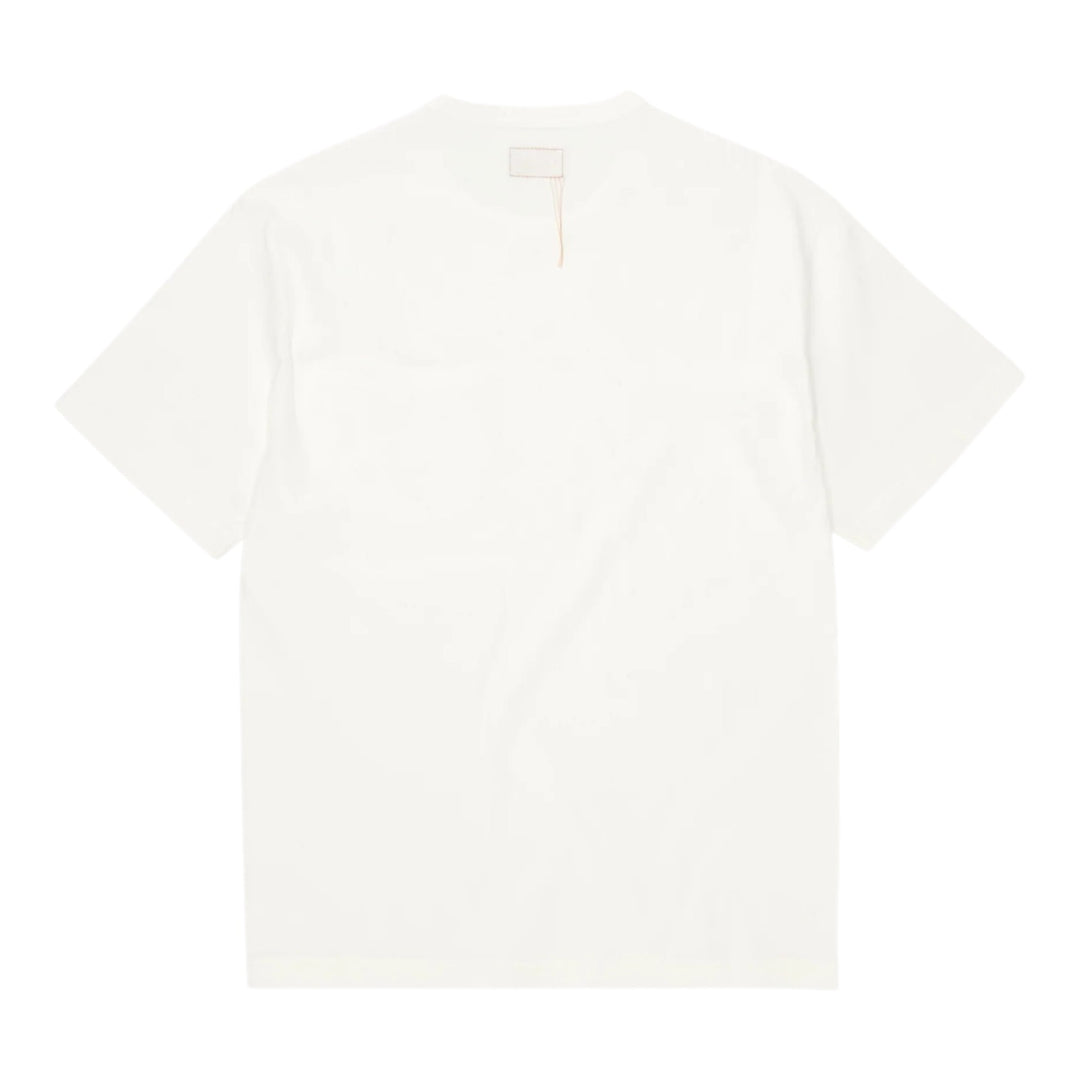 Tubejp T-Shirt med lomme i bomuld Hvid