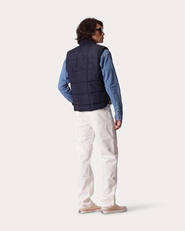 VEST1 GILET I BLÅ NYLON