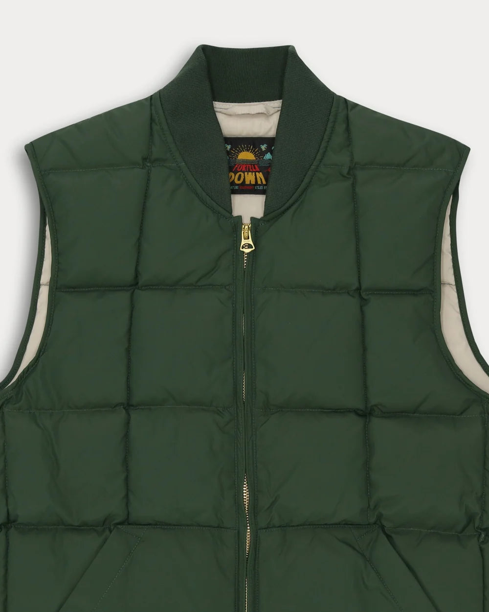 VEST1 GILET SMANICATOIN NYLON GREEN