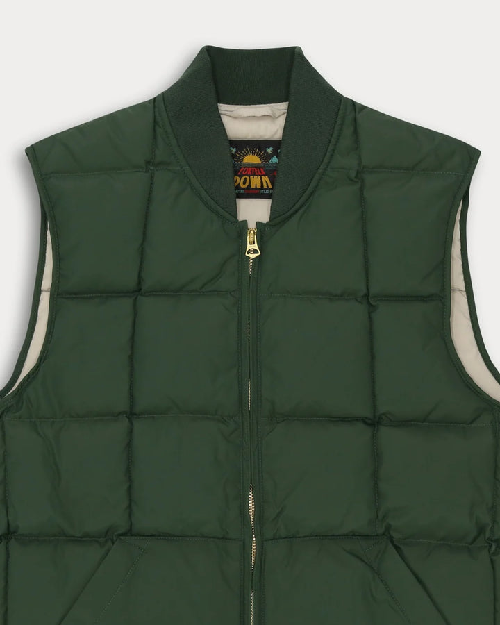 VEST1 GILET SMANICATOIN NYLON GREEN