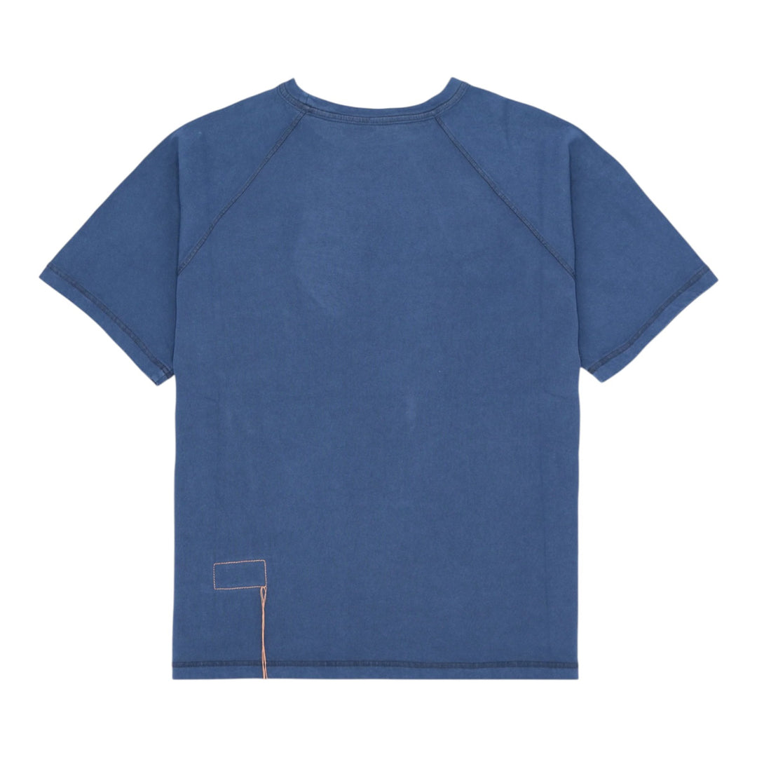 Vermont T-shirt i jersey med indigo-lomme
