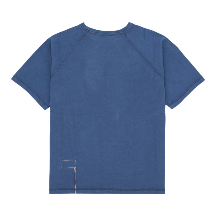 Vermont T-shirt i jersey med indigo-lomme