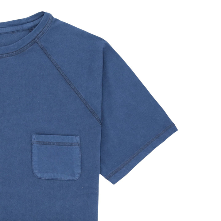 Vermont T-shirt i jersey med indigo-lomme