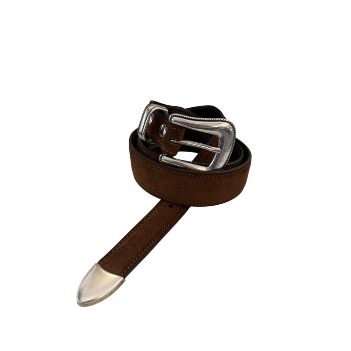 BÆLTE I RUSKIND COGNAC