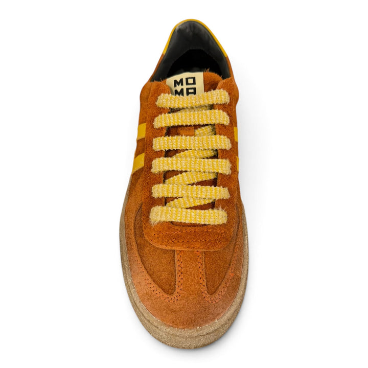 SNEAKERS KAZAN ÆGTE VELOURLÆDER ORANGE