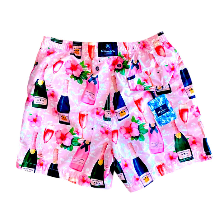 BADESHORT CHAMPAGNE PINK