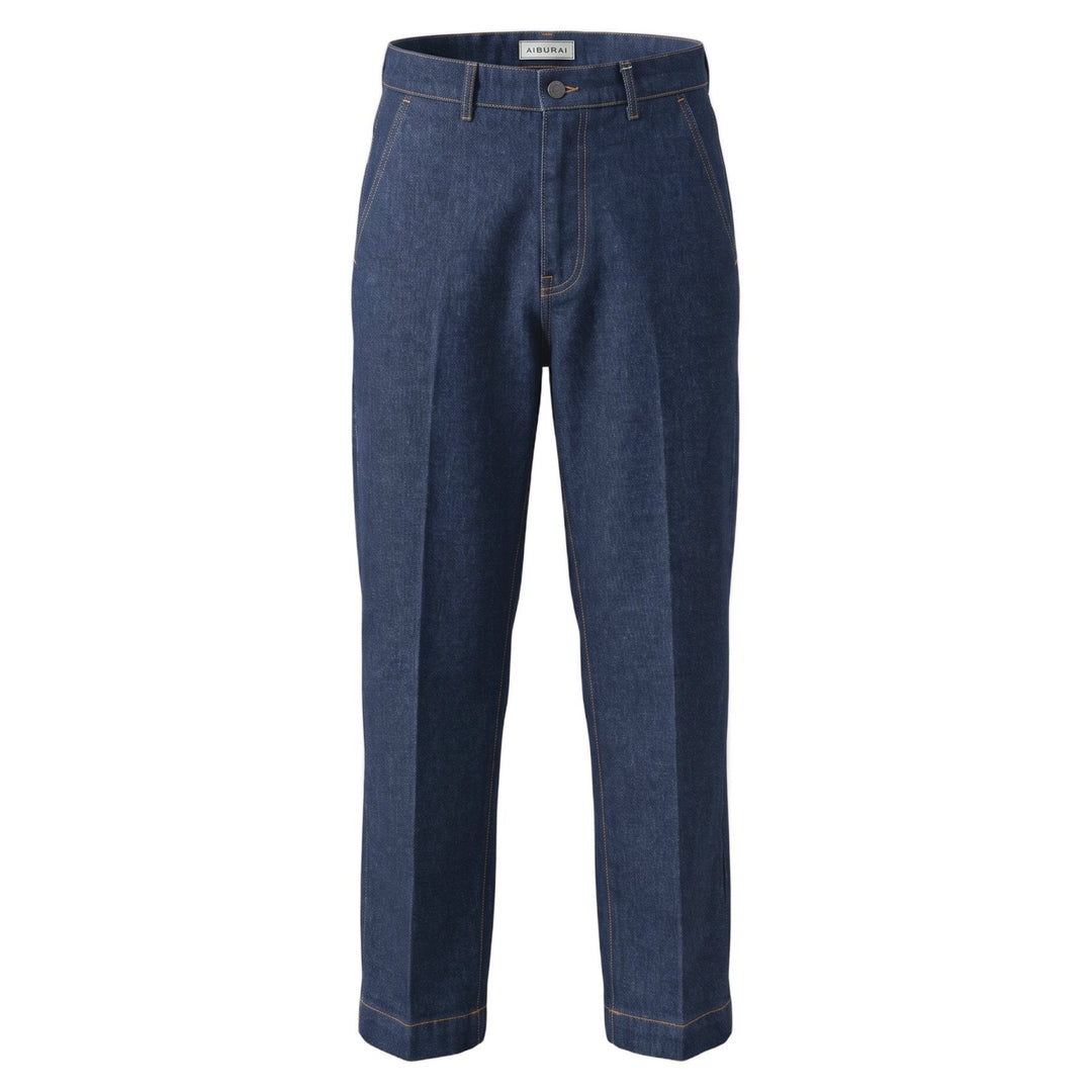 Aiburai DENIM PERSE RINSE DARK BLUE Blu - foto 1