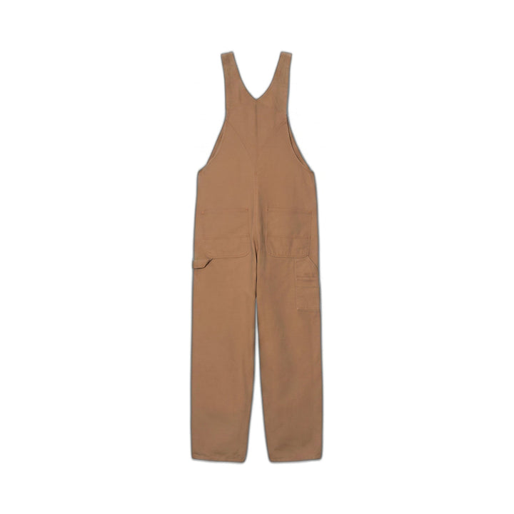 Carhartt Wip Bib Overall Hamilton Brown rinsed L32 Marrone - foto 2