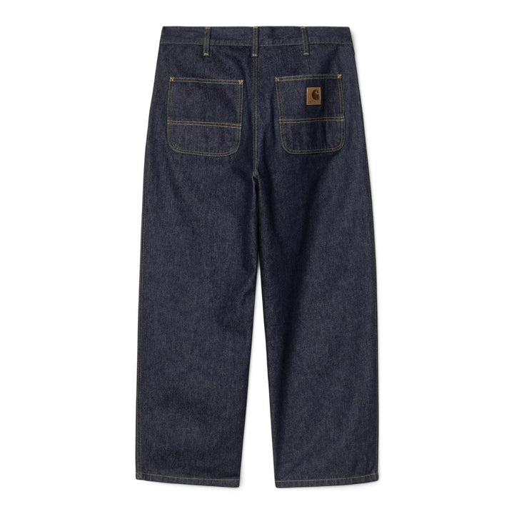 Carhartt Wip JACE PANT DENIM 13.5 OZ BLUE RINSED Blu - foto 1
