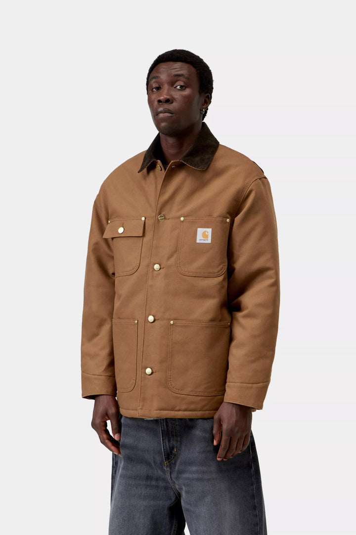 Carhartt Wip OG CHORE COAT WIP H BROWN/TABACCO RIGID Marrone - foto 6