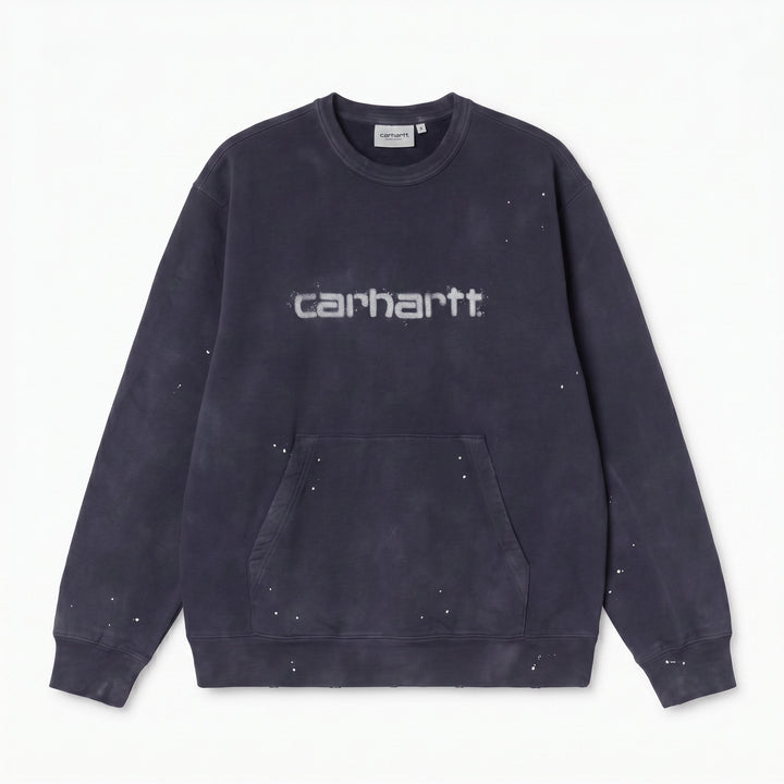 Carhartt Wip PAINTER SWEAT DARK NAVY Blu - foto 1