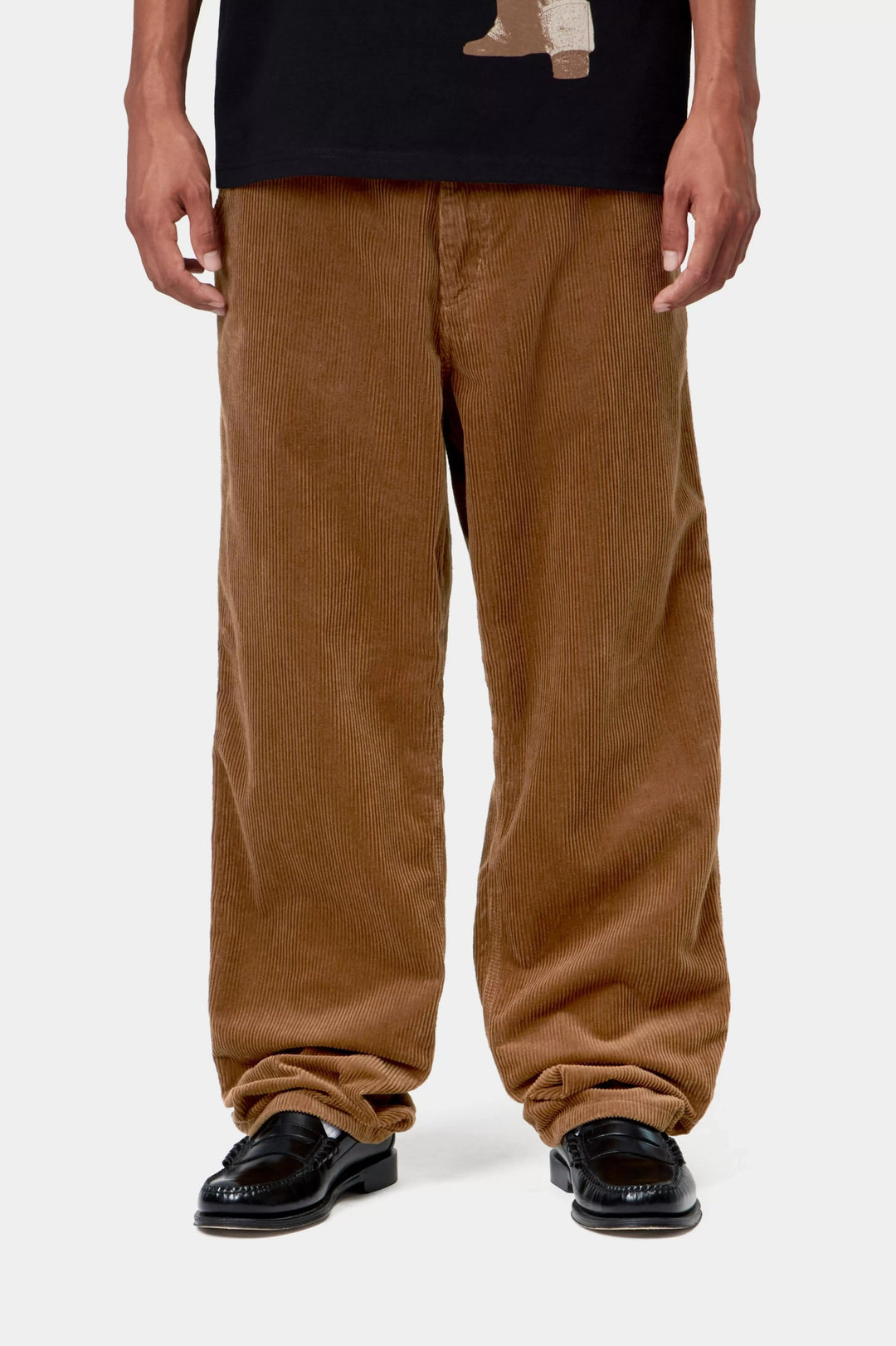 Carhartt Wip SIMPLE PANT CORDUROY 9.7 OZ WIP H BROWN RINSED Marroni - foto 3