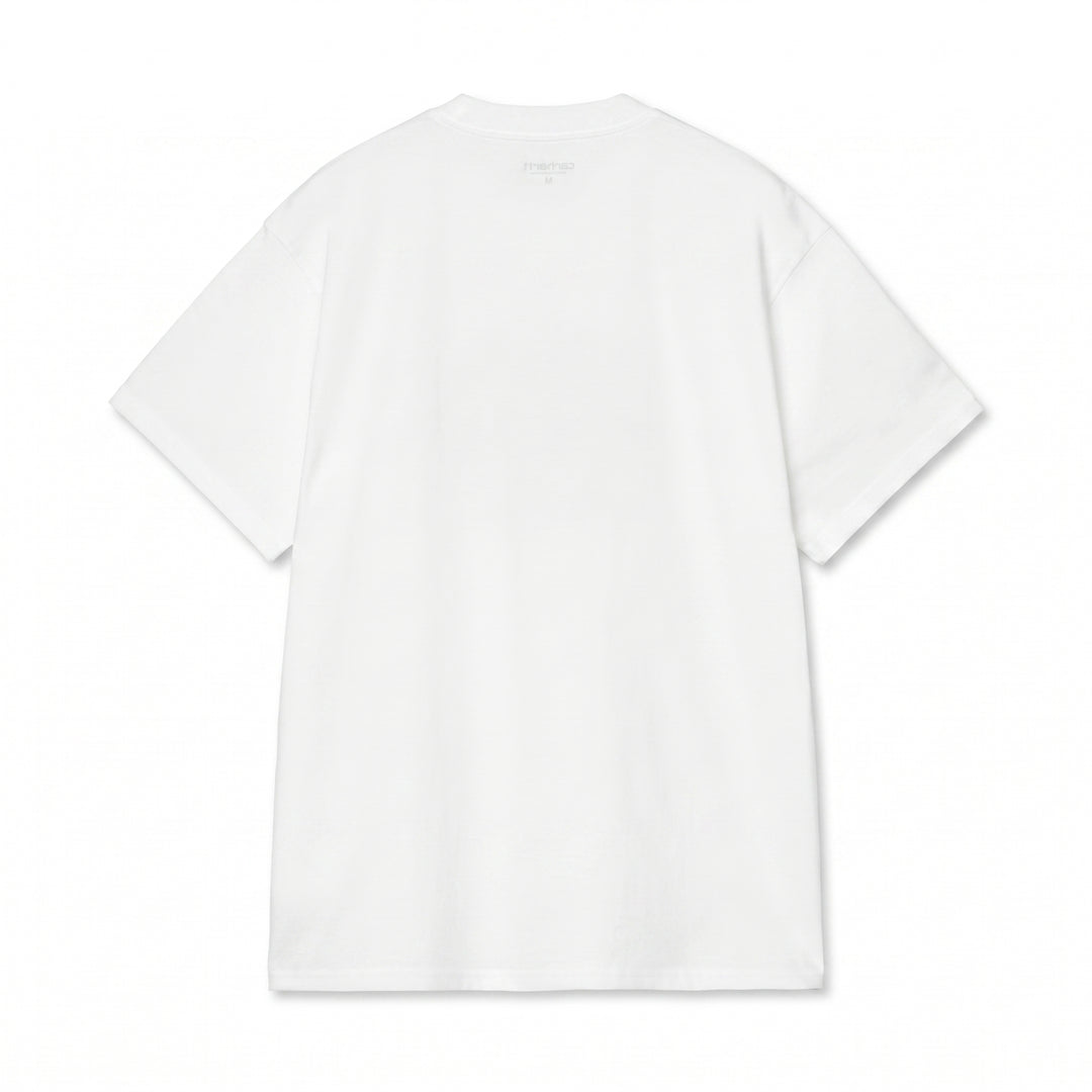 Carhartt Wip S/S Spoiled T-Shirt White Bianco - foto 2