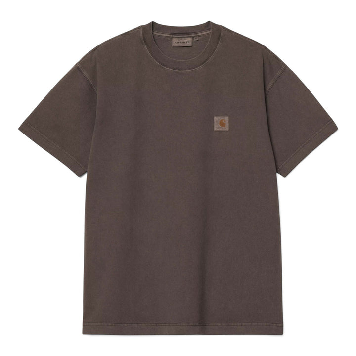Carhartt Wip S/S VISTA T-SHIRT TOBACCO GARMENT DYED Marrone - foto 1