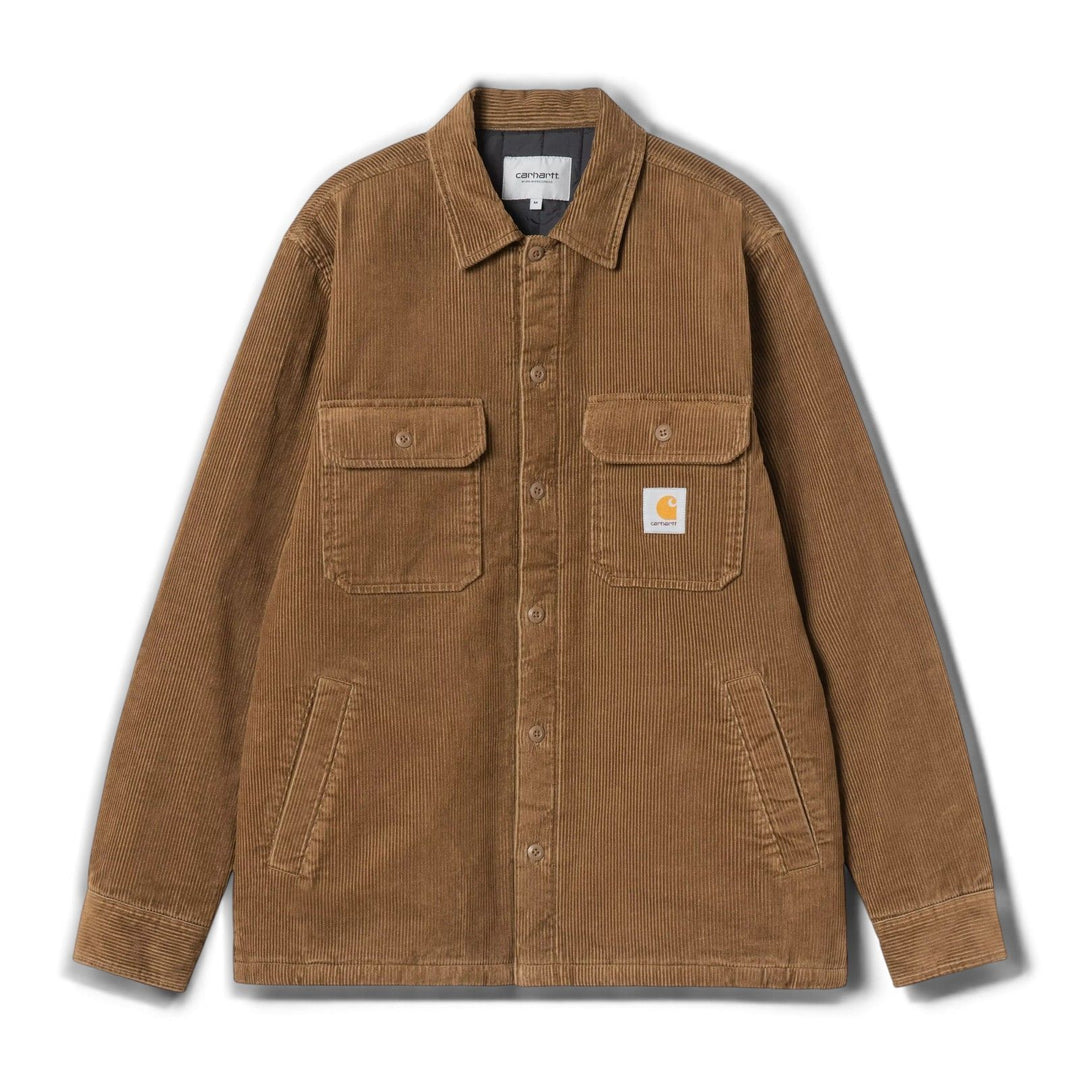 Carhartt Wip WHITSOME SHIRT JAC WIP H BROWN Marrone - foto 1