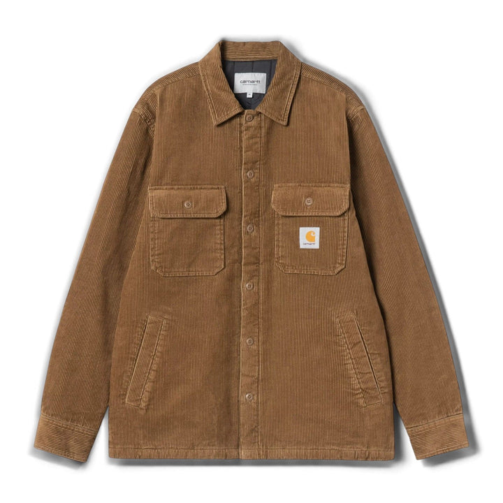 Carhartt Wip WHITSOME SHIRT JAC WIP H BROWN Marrone - foto 1