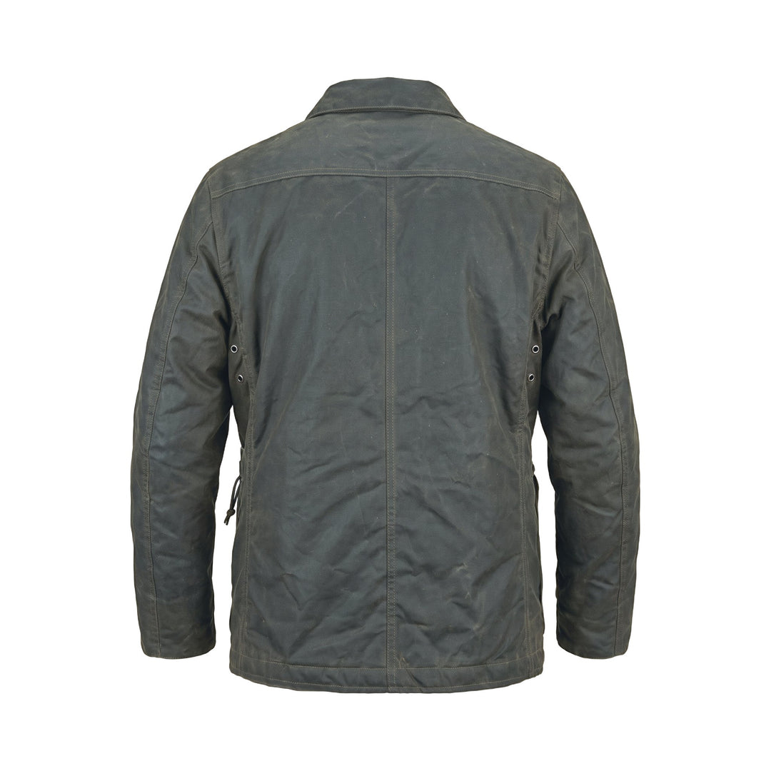 Chesapeake's FIREMAN JKT BEDFORD WAXED COTTON HS ARCHIVE GREEN Verde - foto 2
