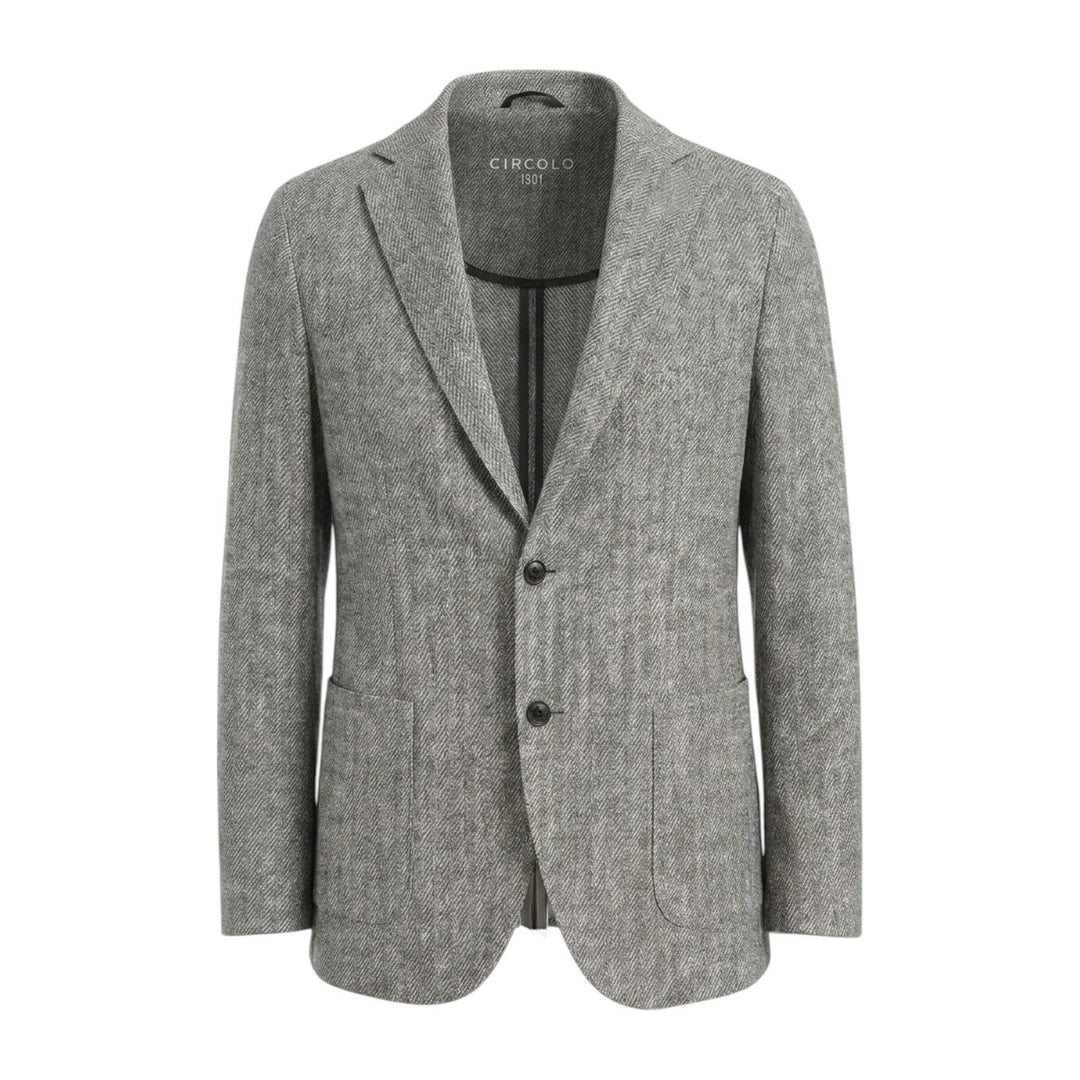 Circolo 1901 BLAZER SPECIAL PRINT GRAY Grigio - foto 1