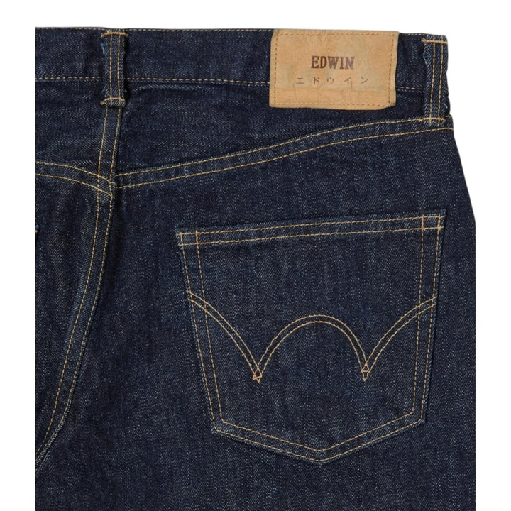 Edwin REGULAR TAPERED JAPAN RINSED Blu - foto 7