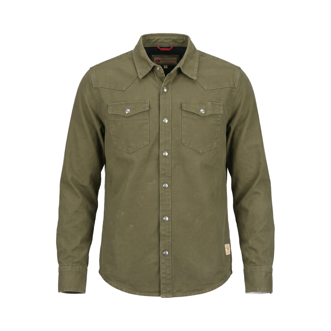 Iron and Resin FENCELINE SHIRT OLIVE Verde - foto 1